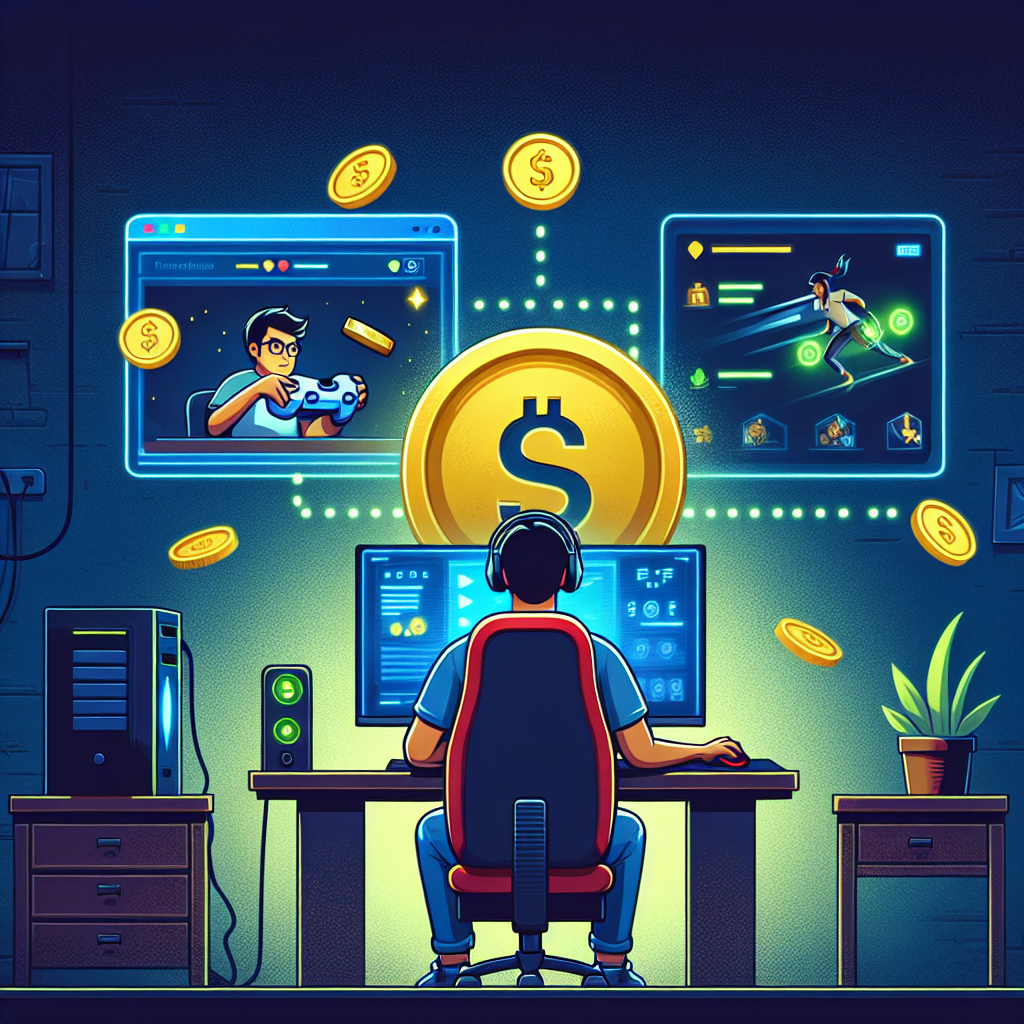 게임에서 돈 벌기
